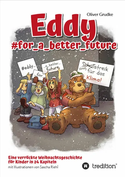 Kinderbuch-Illustration: Eddy for a better future, Kinderbuch-Illustrator: Sascha Riehl